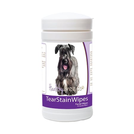 Healthy Breeds Cesky Terrier Tear Stain Wipes - 70 Count, 70PK 840235180784